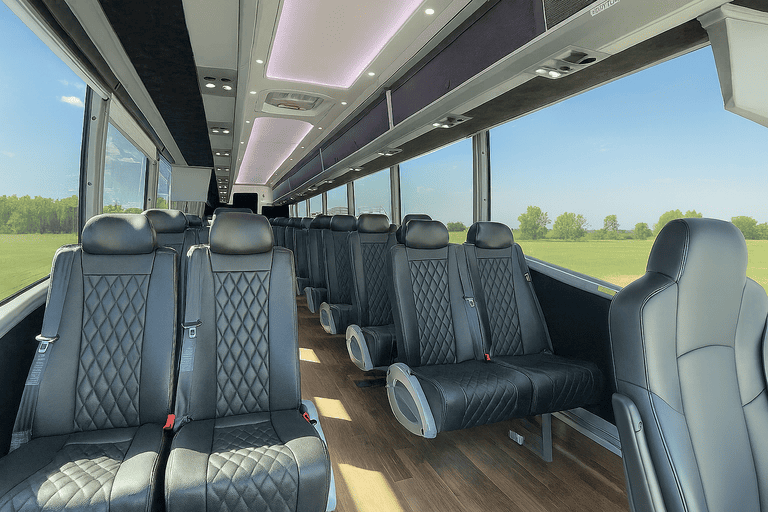 coach bus in Indianapolis